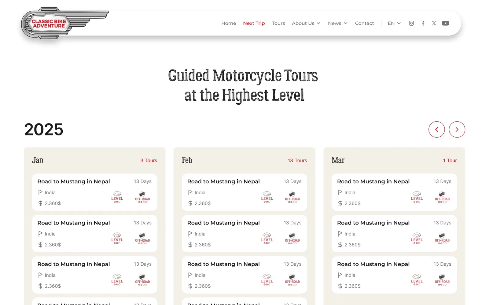 ภาพตัวอย่างระบบชำระเงินผ่าน Revolut และการออกใบแจ้งหนี้ PDF อัตโนมัติของ Classic Bike Adventure