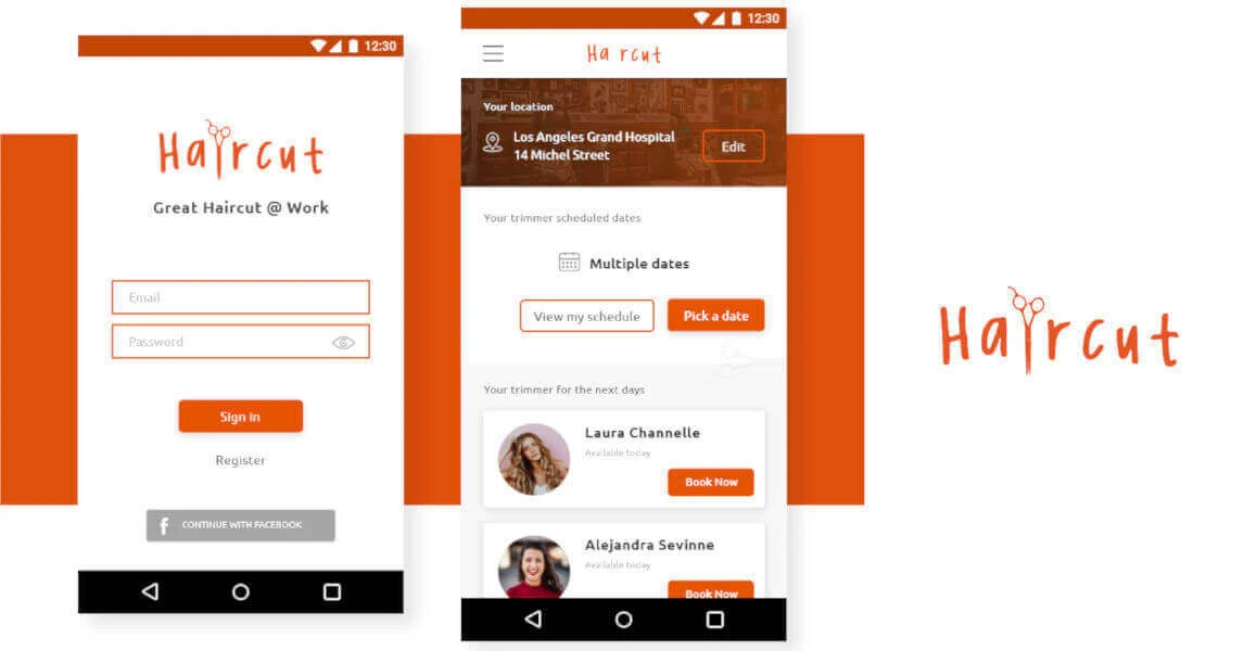Trimco — On-Demand Haircut Booking App