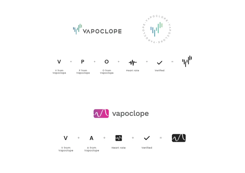 Outsourcify Logo design process presentation