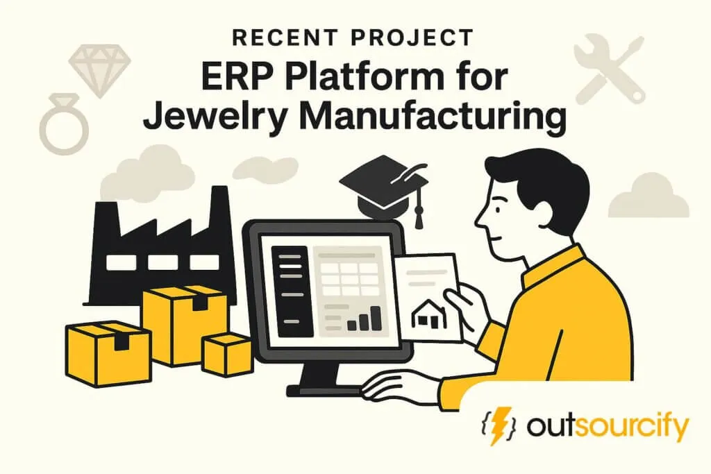 ERP platform for jewelry manufacturing project