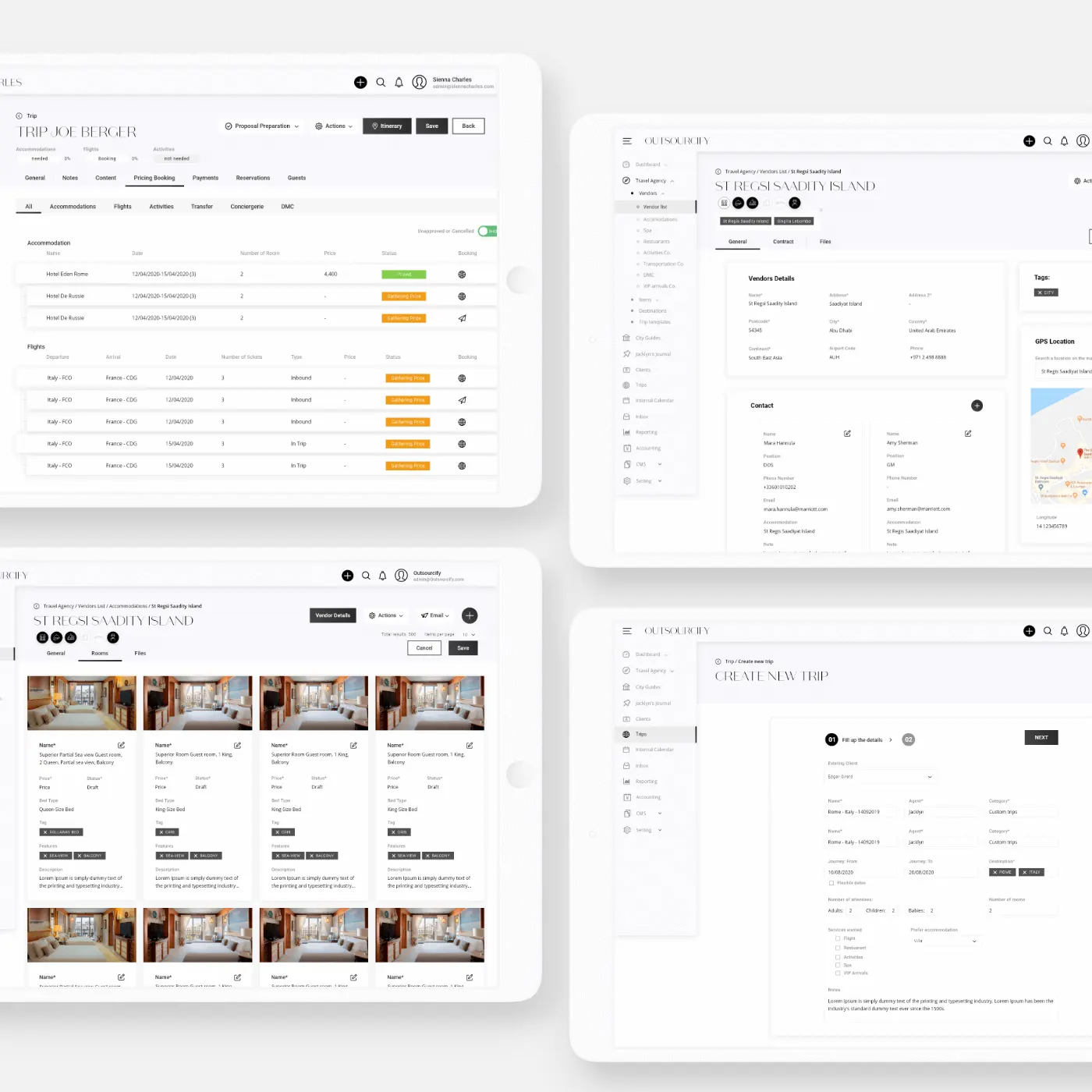 Sienna Charles Application UX/UI Design