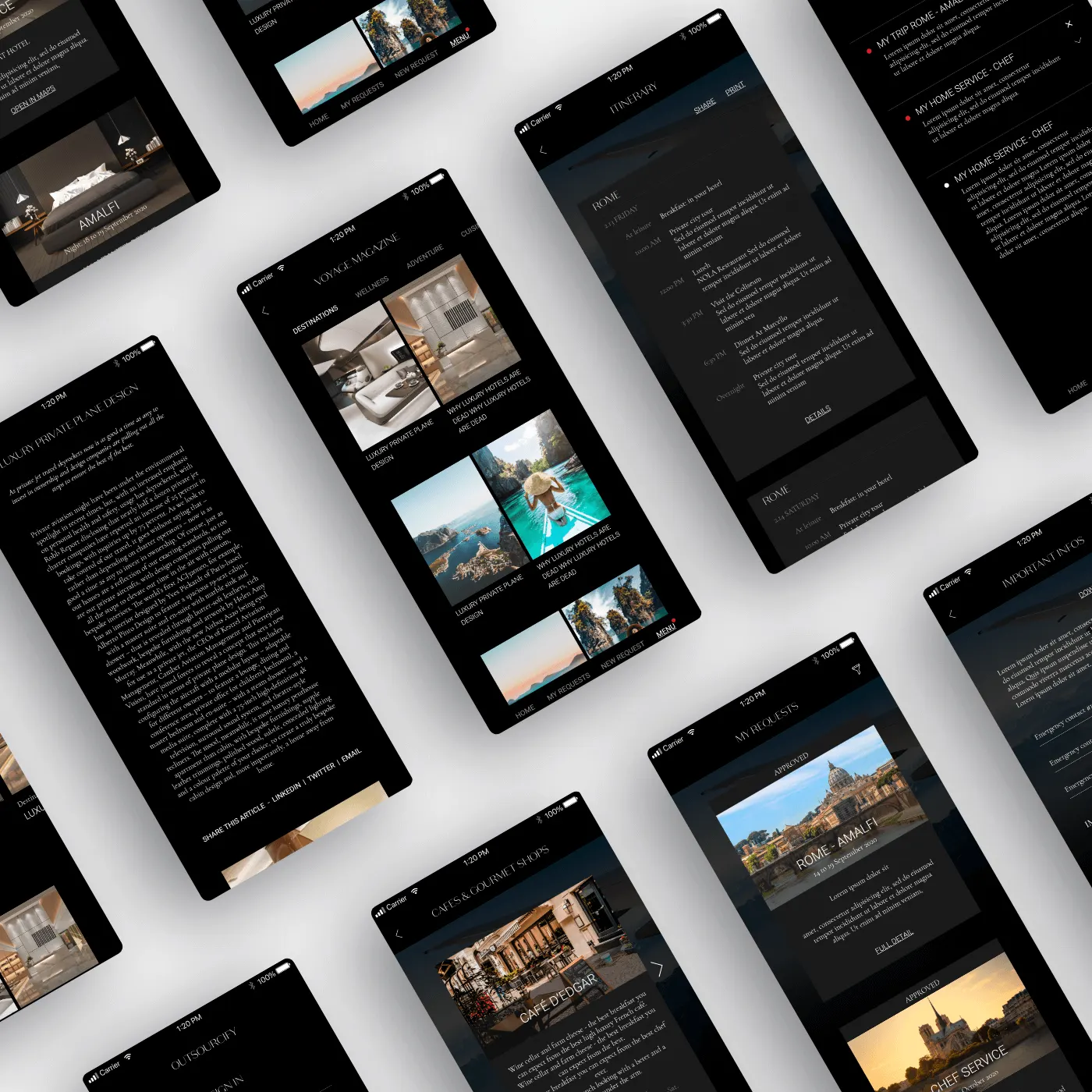 Sienna Charles Mobile Application