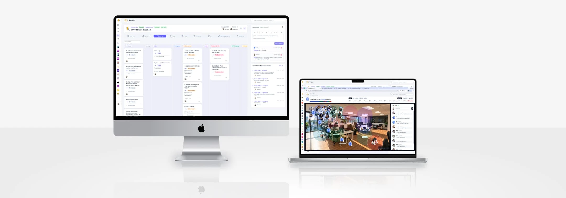 Outsourcify PM — Custom Project Management & CRM Platform