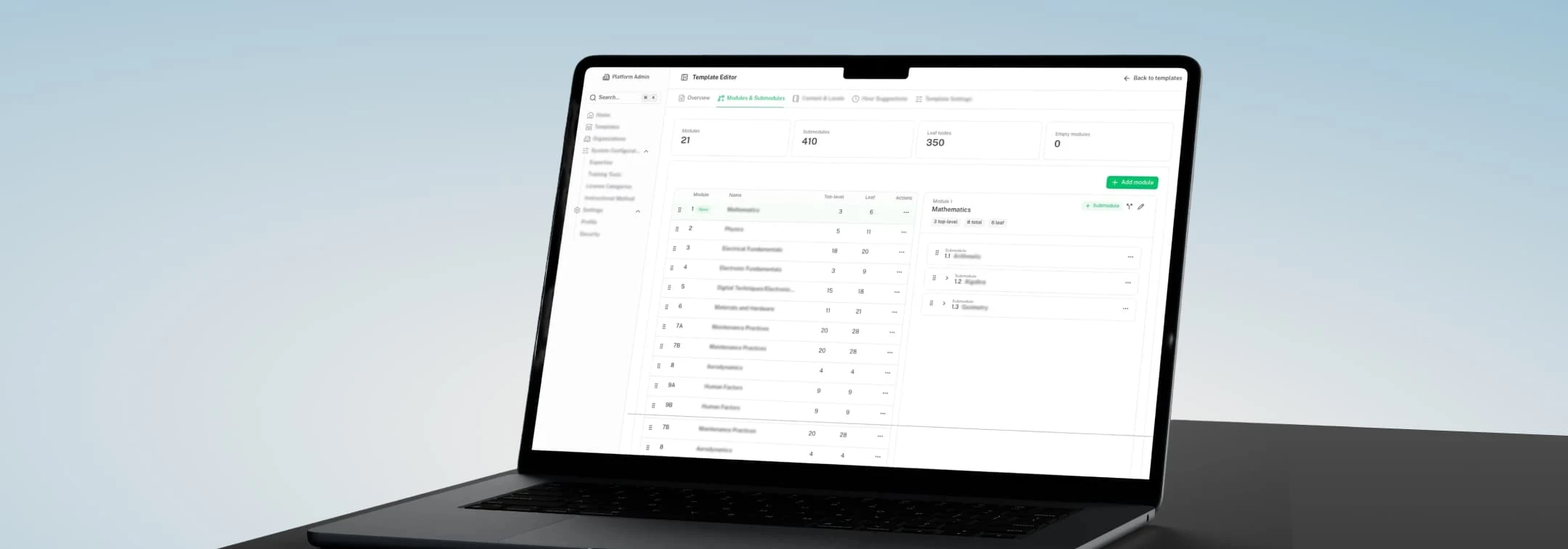 Training Program & Compliance SaaS for Aviation Maintenance Schools