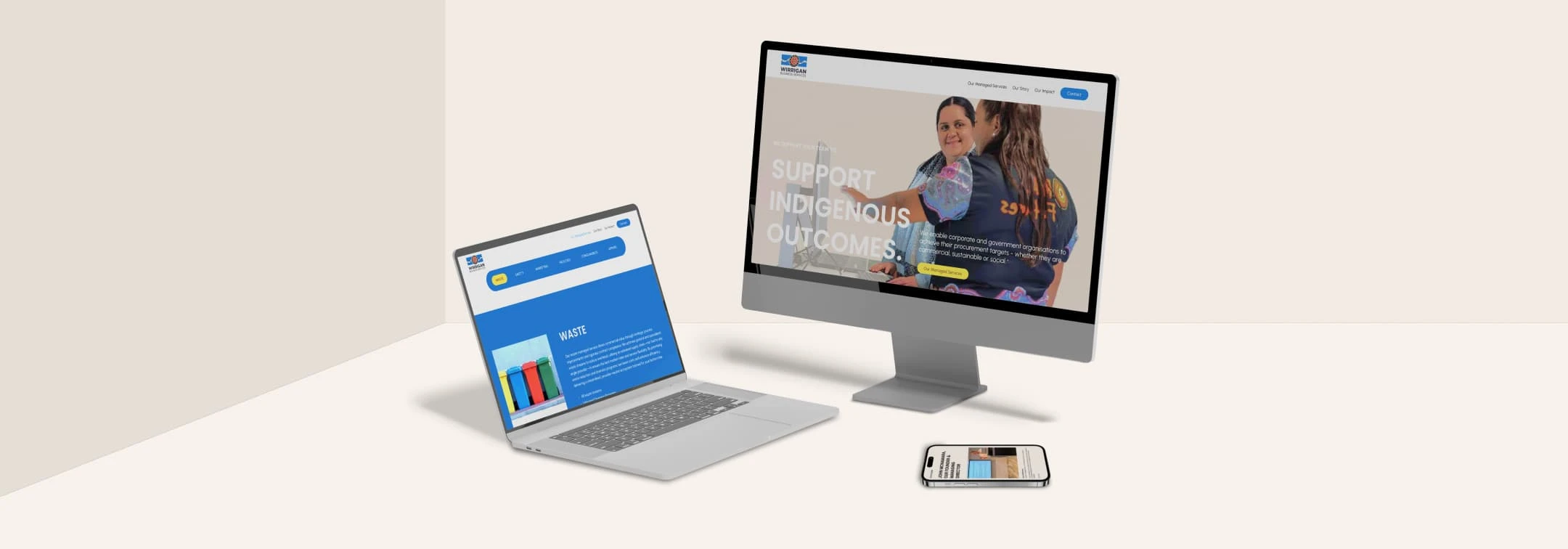 Corporate WordPress Website for an Indigenous-Owned B2B Services Provider