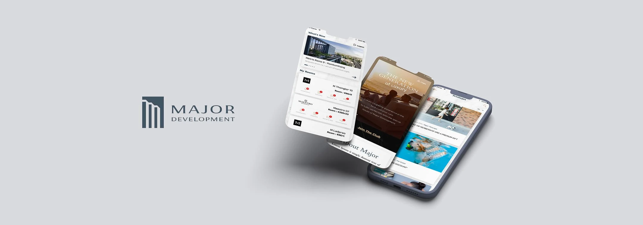 แอปพลิเคชั่นมือถือ Major Lifescape
