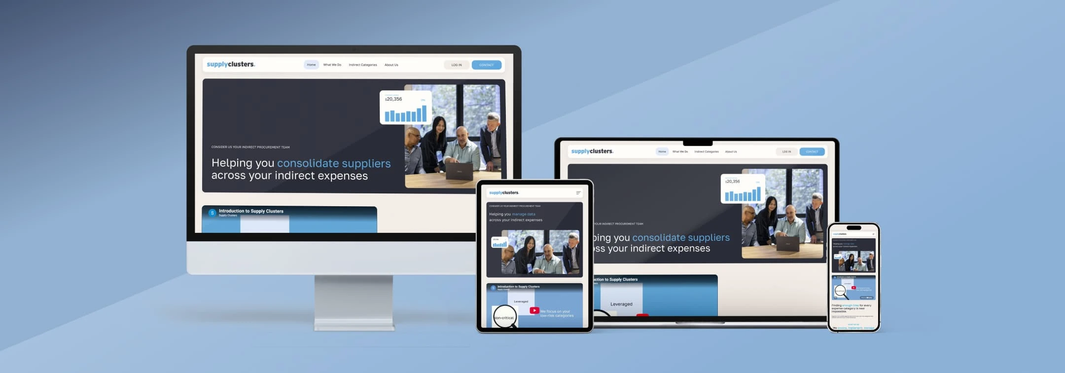 Corporate WordPress Website for a Procurement Services Provider