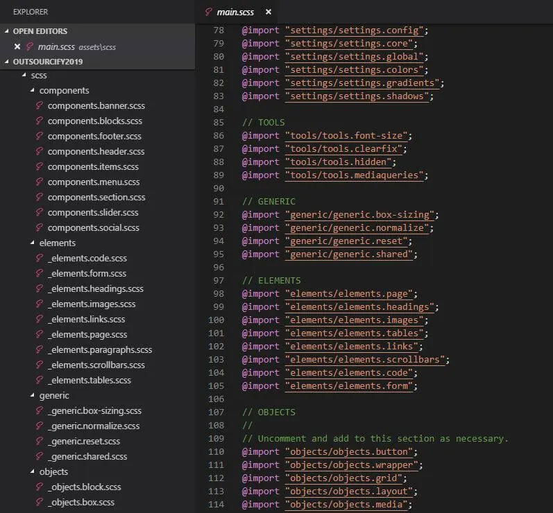 Object Oriented CSS