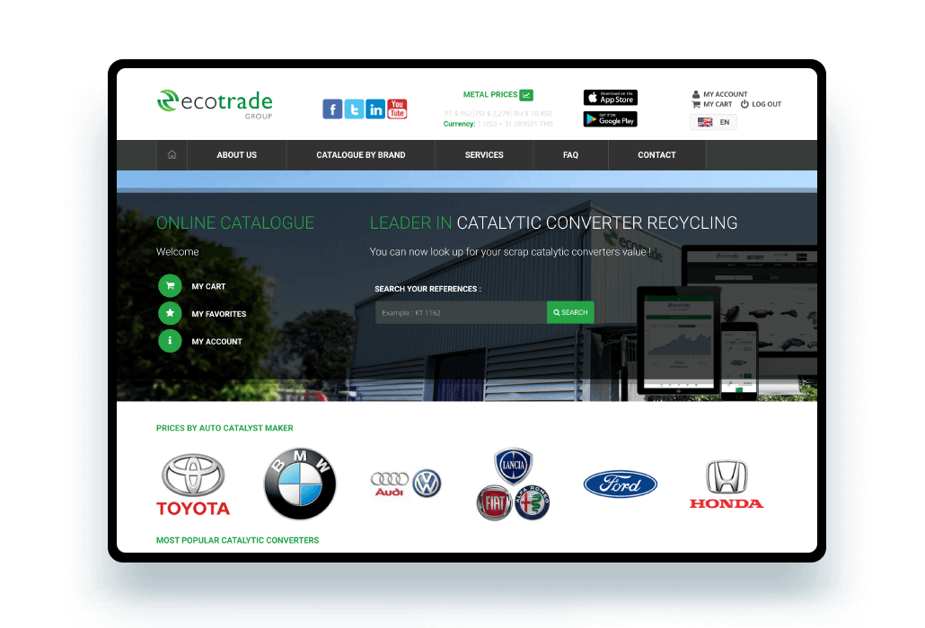 Ecotrade Mockup