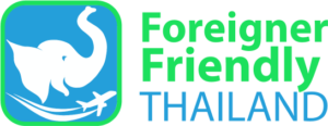 โลโก้การท่องเที่ยวประเทศไทยรูปช้างและเครื่องบิน