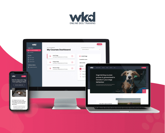 Online Dog Training LMS Platform