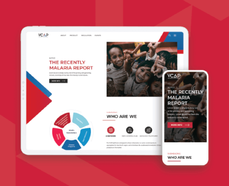 Malaria fighting NGO Website